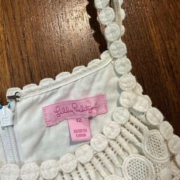 LILLY PULITZER HIGH NECK DRESS - SIZE 12 - Picture 3 of 4